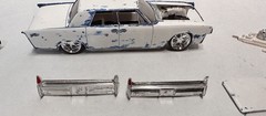 Vintage AMT 1/25 1964 Lincoln Continental Sedan for Rebuild