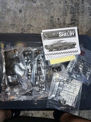 Black AMT 1967 Ford Shelby GT350 1/25 Plastic Model Kit 834M/12 open box
