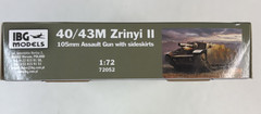 1/72 IBG Hungarian AFVs: Toldi IIa, Turan II, Zrinyi II (3 kits)