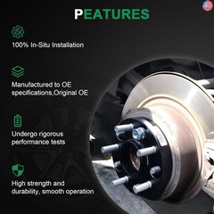 SCITOO Wheel Spacers Adapters 5×112 to 5×112 6mm Compatible 2019-2023 for BMW