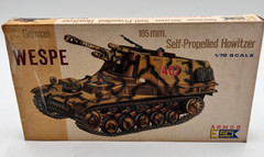 Vintage ESCI 8004 German Sd.Kfz.124 Wespe 105mm Self-Propelled Howitzer 1/72 NEW