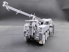 unassembled1/72/87/144 Germany Rheinmetall MAN HX45M*10X10 Rescue Crane ModelKit