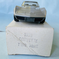 1978 Corvette 1/25 Promo Two Tone in Box