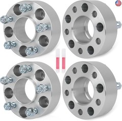 ECCPP 4PCS 5×115 Wheel Spacers Hub Centric 2 inch 5 Lug 14×1.5 71.5mm hub for