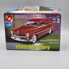AMT/ERTL 1/25 1949 Mercury Parts Kit Bash Chrome Wheels #323