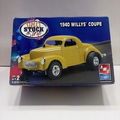 AMT Ertl Street Stock and Strip 1940s willys coupe Model Kit 1:25 Open Box