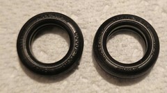 12Pcs Good Year Model Car Rubber Tire 1:43 Scale F70-14 Speedway Wide Tread