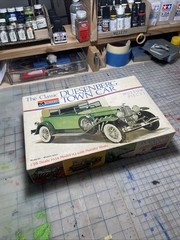 Monogram 1:24 The Classic Duesenberg Town Car SJ Murphy Body Model Kit Nice!!!!!