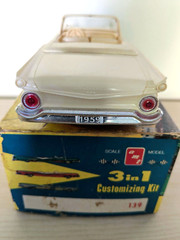 ULTRA RARE! *ORIGINAL VINTAGE AMT 1959 FORD GALAXIE CONV KIT *SUPER CLEAN-BUILT!