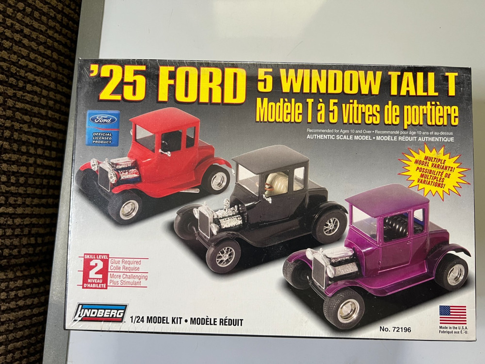 LINDBERG FORD ’25 5 Window TALL T NEW IN FACTORY SEALED BOX