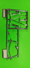 66 1966 Chevy Malibu SS 1/24 Body Hood Glass Bumper Interior Tub Frame Rear End