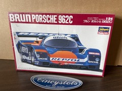 HASEGAWA BRUN PORSCHE 962C GROUP C LEMANS MADE 1990 1/24 Model KIT CC-14