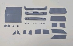 ABS-LIKE RESIN 3D PRINTED 1/25 1968 DODGE CORONET STATION WAGON BODY