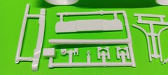 1974 Chevy Malibu 1/25 NASCAR Stock Car Lennie Pond Frame Chassis Axle Rear End