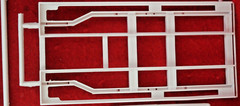 Car Tandem Axle Trailer Style With TOW VEHICLE HITCH & CHAIN 1/25 W/WALL TIRE