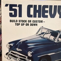 🚨AMT 1951💙Chevy Bel Air🔥Convertible 2N1 Classic🇺🇸1/25 Model Vintage