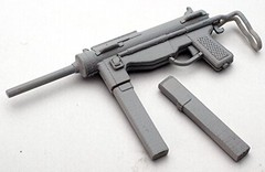 Little Armory LD011 Designated Defense School Desk Grease Gun Set Plastic Model