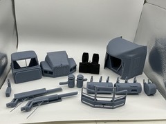 1/25th 3d printed Valueliner R/H Drive 60” sleeper cab kit by Alpha Centauri