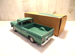 1962 Chevrolet Apache Pickup GREEN Dealership Promo IN Original Box REAL NICE