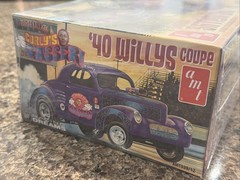 AMT 1940 WILLYS CURLY’S GASSER DRAG CAR FACTORY SEALED KIT! CIRCA 2015! VMCP!