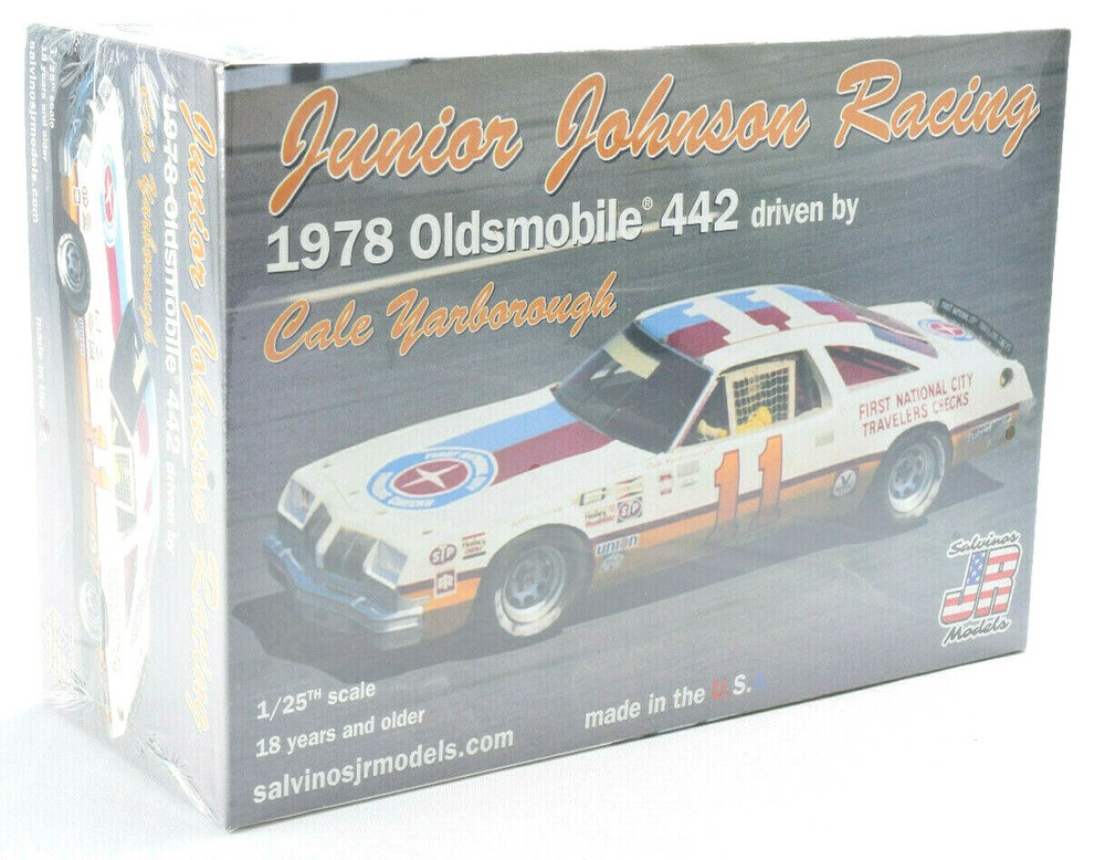 Salvino JR Models “First” Cale Yarbororough 78 Oldsmobile 442 1/25 Model Car Kit