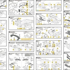 S.K. Decals 1:24 Scale SK24111 McLaren SENNA Carbon Theme Decal Sheet for Tamiya