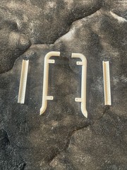 1/24 Scale Side Pipes 3D Printed Stock Gray Great for MPC,Revell and Many More..