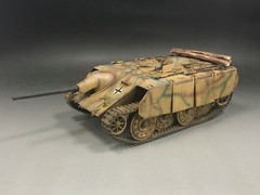 1/35 Built Trumpeter 00385 WWII German E-10 Tank Destroyer Model