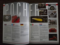 Pocher 1/8 car model catalogs: 1985, 1991, 1992, 1994, one undated & one recent