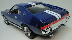 Race AMC Javelin Classic Muscle Car Hot Rod Custom Built Metal Model RARE 1969