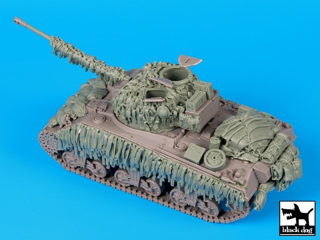 Black Dog 1/35 British Sherman Firefly Hessian Tape Camo Net No2 (Dragon) T35138
