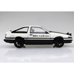 Aoshima: Initial D – Takumi Fujiwara’s AE86 Trueno (Project D Ver.) 1/24 Scale M