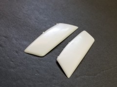 1949 Mercury Custom CRUISER FENDER SKIRTS for Revell 1:25 Model Kit 49 BUBBLE