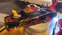 1966 Chevele Custom Hot Rod Model Car with Flame Paint BODY ONLY NICE PAINT