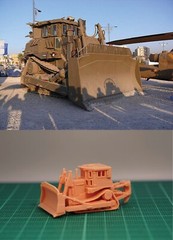 1/144 USA Caterpillar D9 Heavy Bulldozer (fine detail) Resin Kit