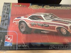 SEALED AMT MODEL KING 1969 Camaro Rattle Trap Funny Car 21775P, New