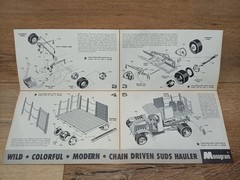 NOS Complete Unbuilt 1967 Bulldog Mack Mod Custom Suds Hauler/Beer Truck Model