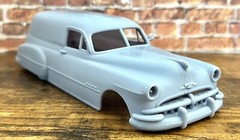 1/24 Scale: 3D Printed Stock “1949 Pontiac Panel” Body. Resin.