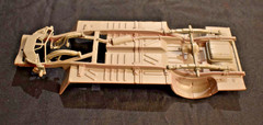 Monogram 1953 Chevy Bel Air Chassis and Headers 1/24