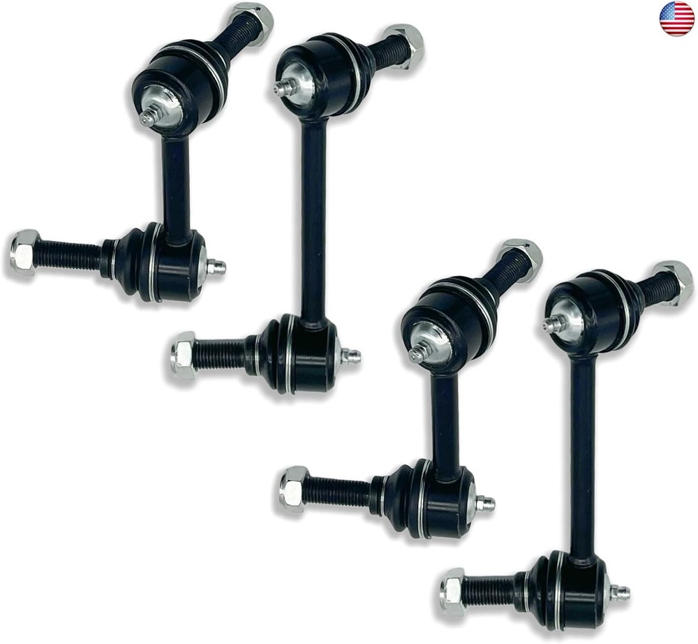 K6665 K6666 K6667 K6668 4Pcs Front Rear Stabilizer Sway Bar End Links for Isuzu