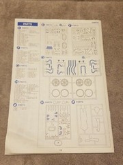 Honda F-1Tamiya 1/12 BS1211 Instruction Manual