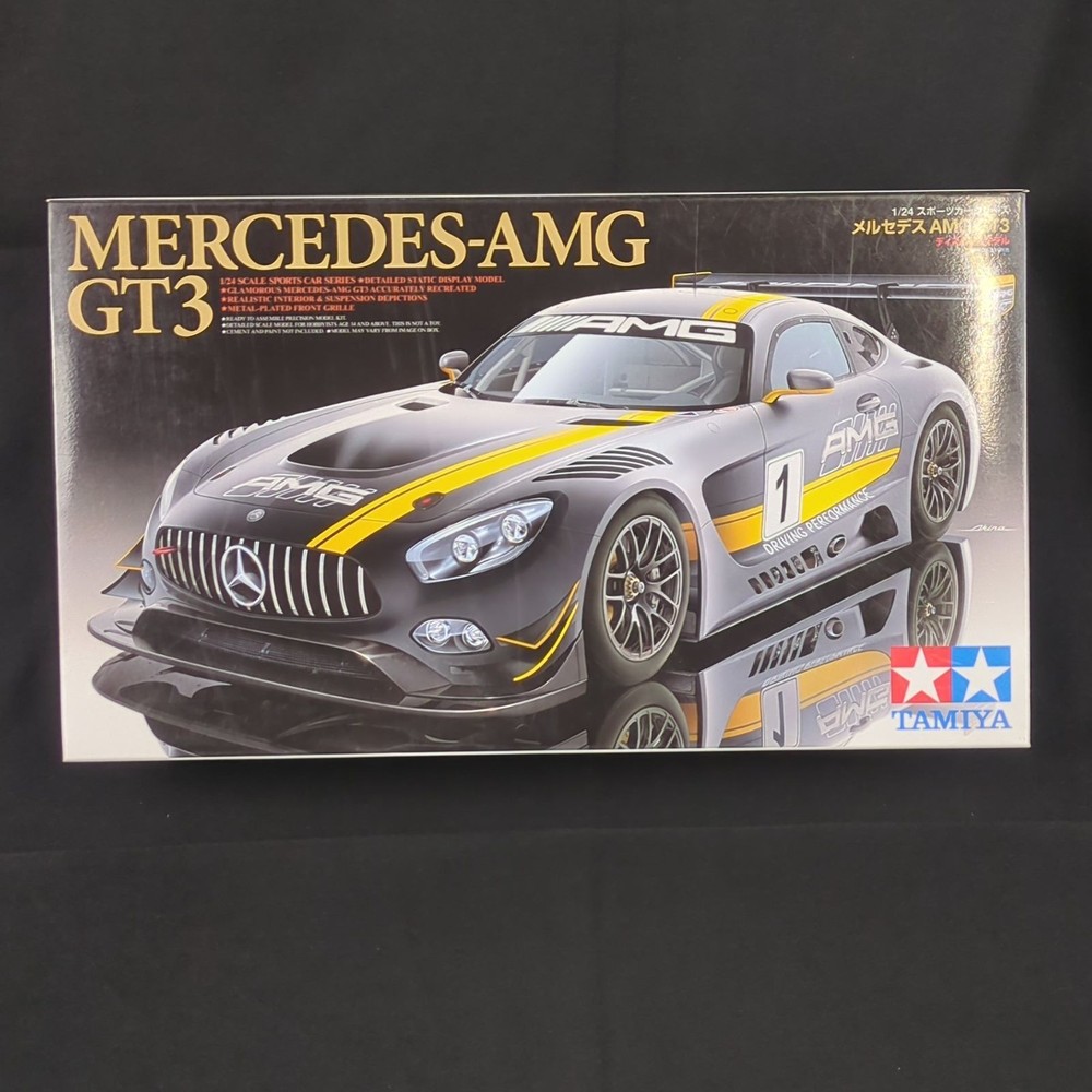 Tamiya 1/24 Mercedes AMG GT3 Japan Vintage Rare Racing Car Model Kit