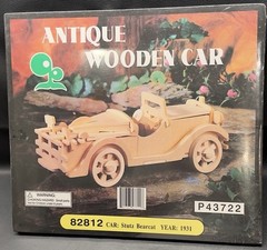 Antique Wooden Car Model Kit P43722 – 82812: 1931 Stutz Bearcat