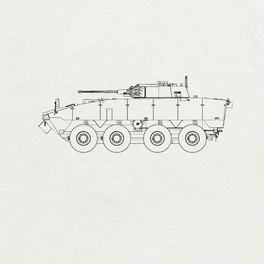 MRY-SFW SS982 1/35 Poland KTO Rosomak Armoured Vehicle Military Model Kit