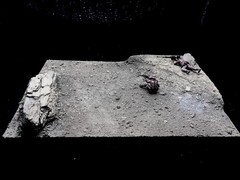 1/35 Scale Military Diorama Base Terrain Display Model Soldiers Figures Diecast