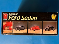 1939/1940 FORD SEDAN 3N1 MODEL KIT 1/25 SCALE AMT ERTL COOL LOOK!!