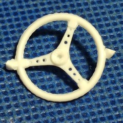 🌟 Steering Wheel 1960 Chevy Corvette 1:25 Scale 1000s Model Car Parts 4 Sale