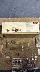 REVELL 1/25 62 DODGE REVELLION FUNNY CAR MODEL KIT UNBUILT H-1265:200 1967 ISSUE