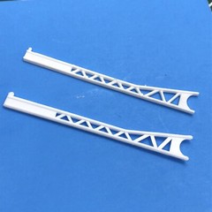 2 Drag Race Willys Gasser Traction Willys? LADDER BARS 1:25 AMT LBR Model Parts