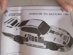 🔥 STARTER Porsche 935 BAYSIDE HANNA DAYTONA 1984 1:43 RESIN KIT MORE LISTED